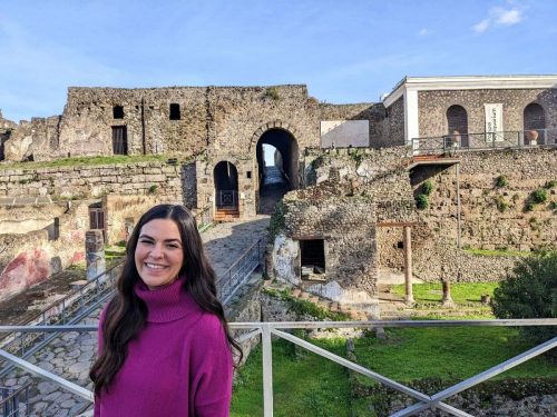 The Herculaneum ruins