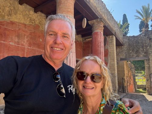 Antonino's customers in Pompeii